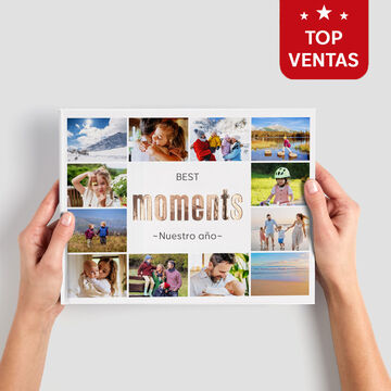 álbum de fotos grande horizontal.