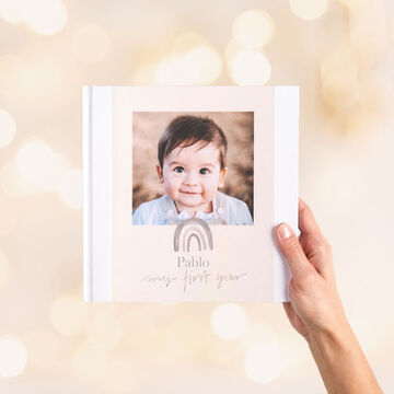 álbum de fotos cuadrado.