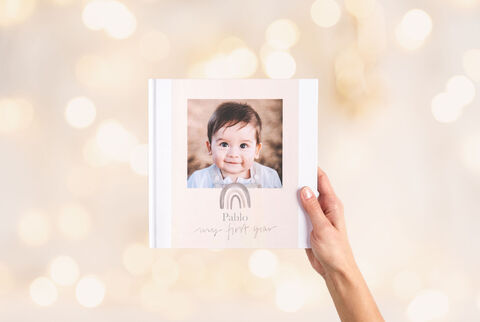 álbum de fotos cuadrado.