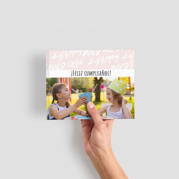 álbum de fotos pequeño horizontal