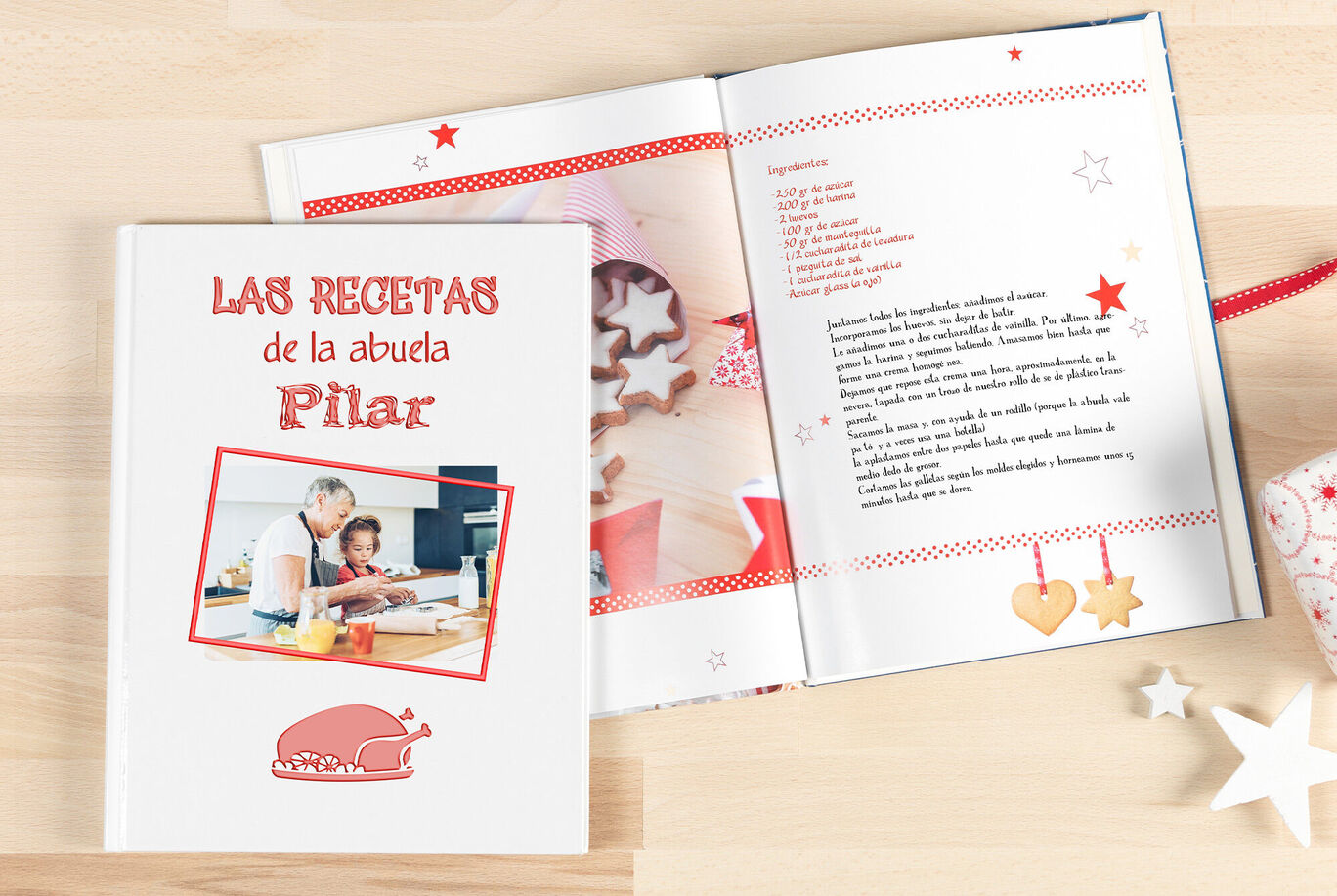 Álbum de fotos de cocina y recetas