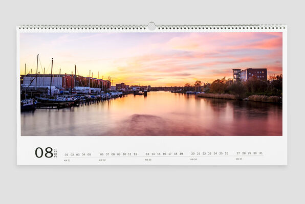 Calendario personalizado con fotos XXL