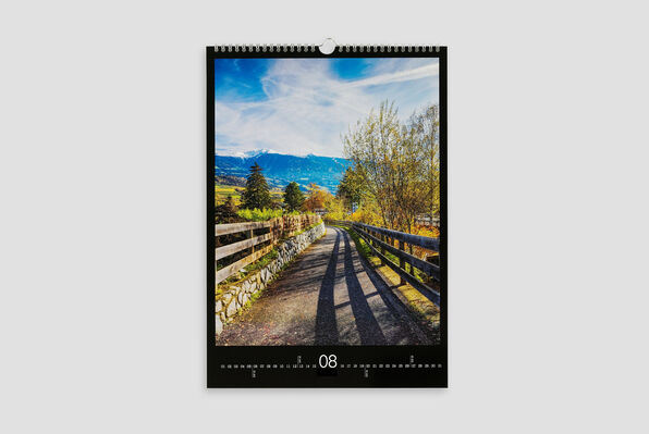 Calendario personalizado con fotos A3