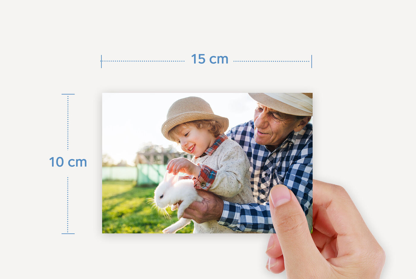 tamaño para tus fotos 10x15 cm