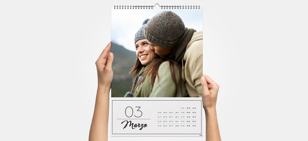 Calendario de pared personalizado A3 vertical