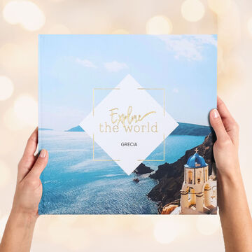 álbum de fotos grande cuadrado.