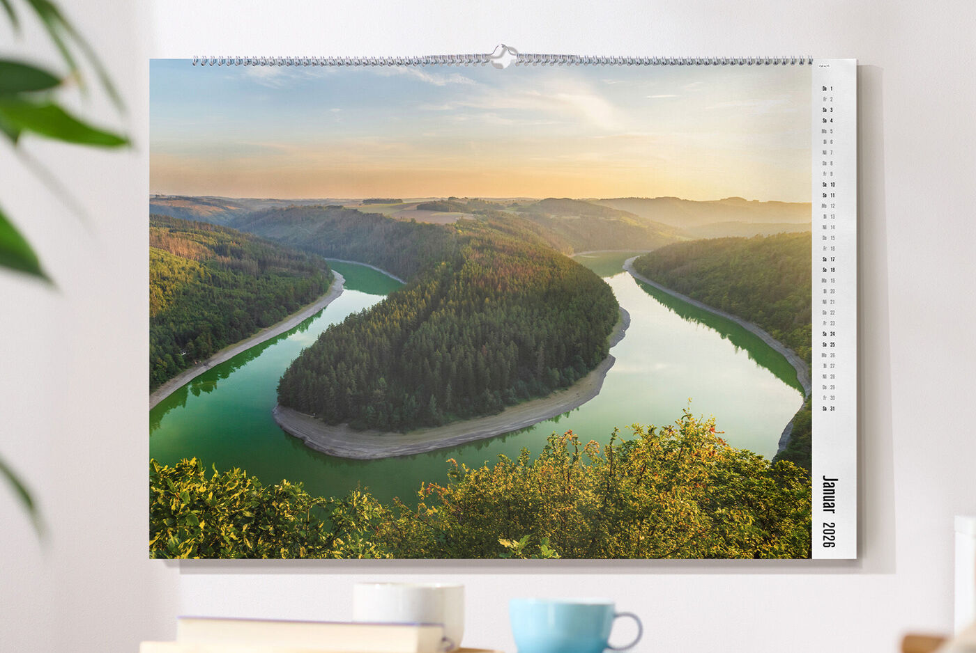 calendario de pared XXL personalizado con fotos