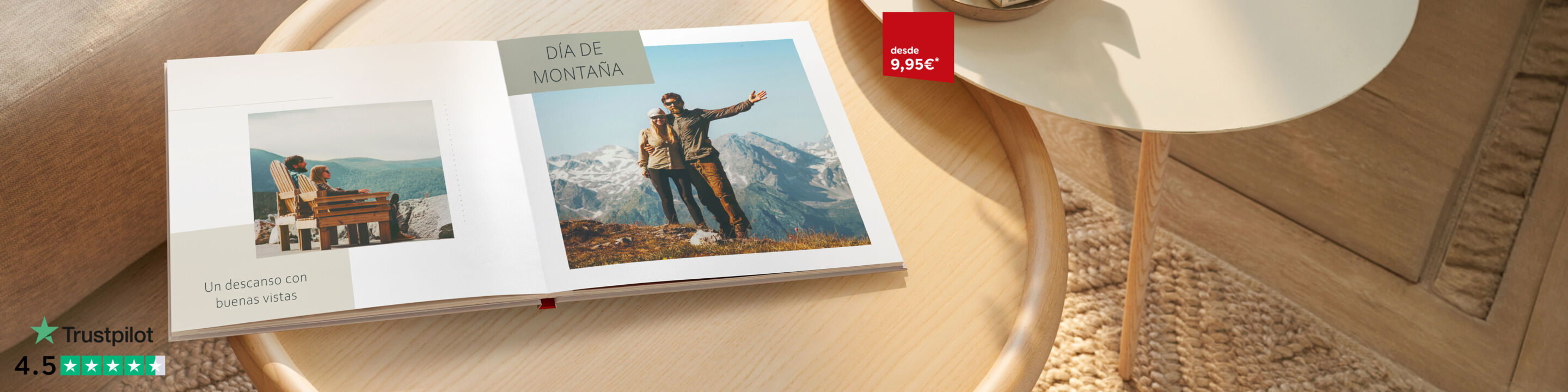 Álbum con imágenes de día de montaña