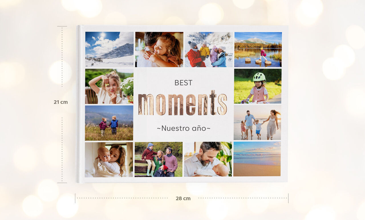 Álbum cewe grande horizontal tamaño 21x28cm.