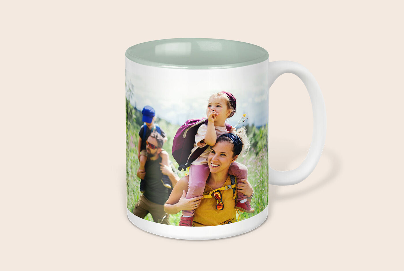 Empieza a crear tu taza fotográfica directamente.