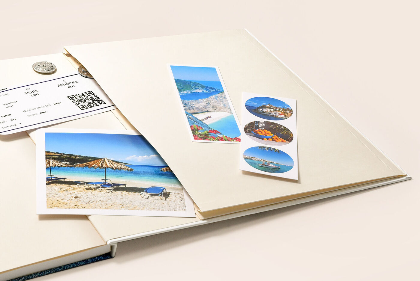 Compartimento para recuerdos para el álbum de fotos XL.