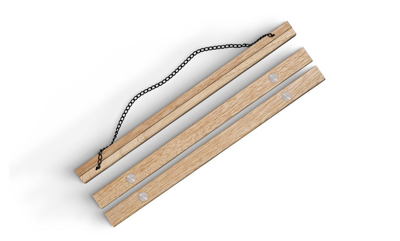 Colgador de madera para fotos y pósters 4