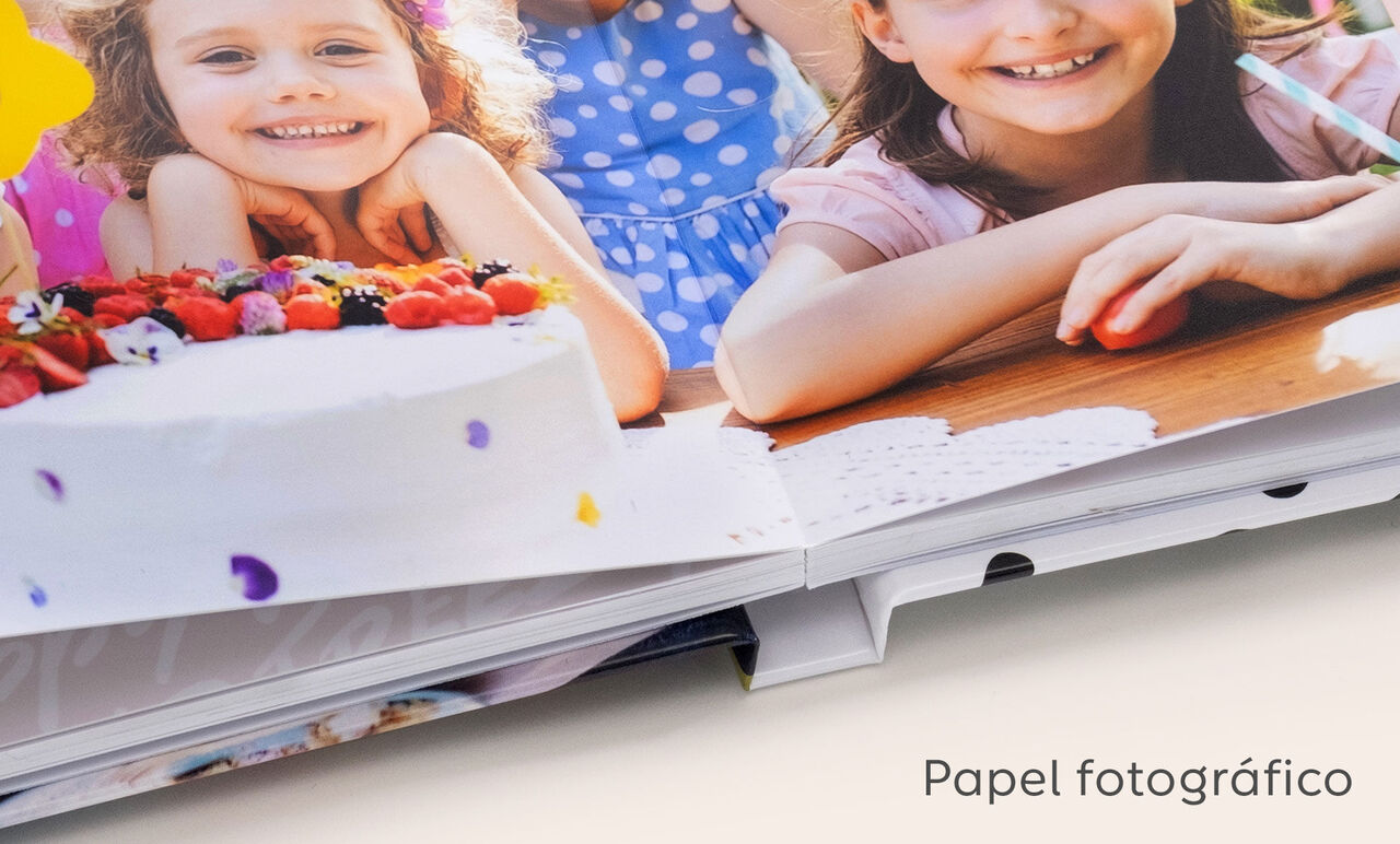 papel fotográfico para álbum de fotos pequeño horizontal