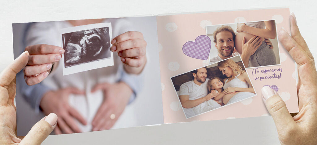 álbum de fotos para recién nacidos