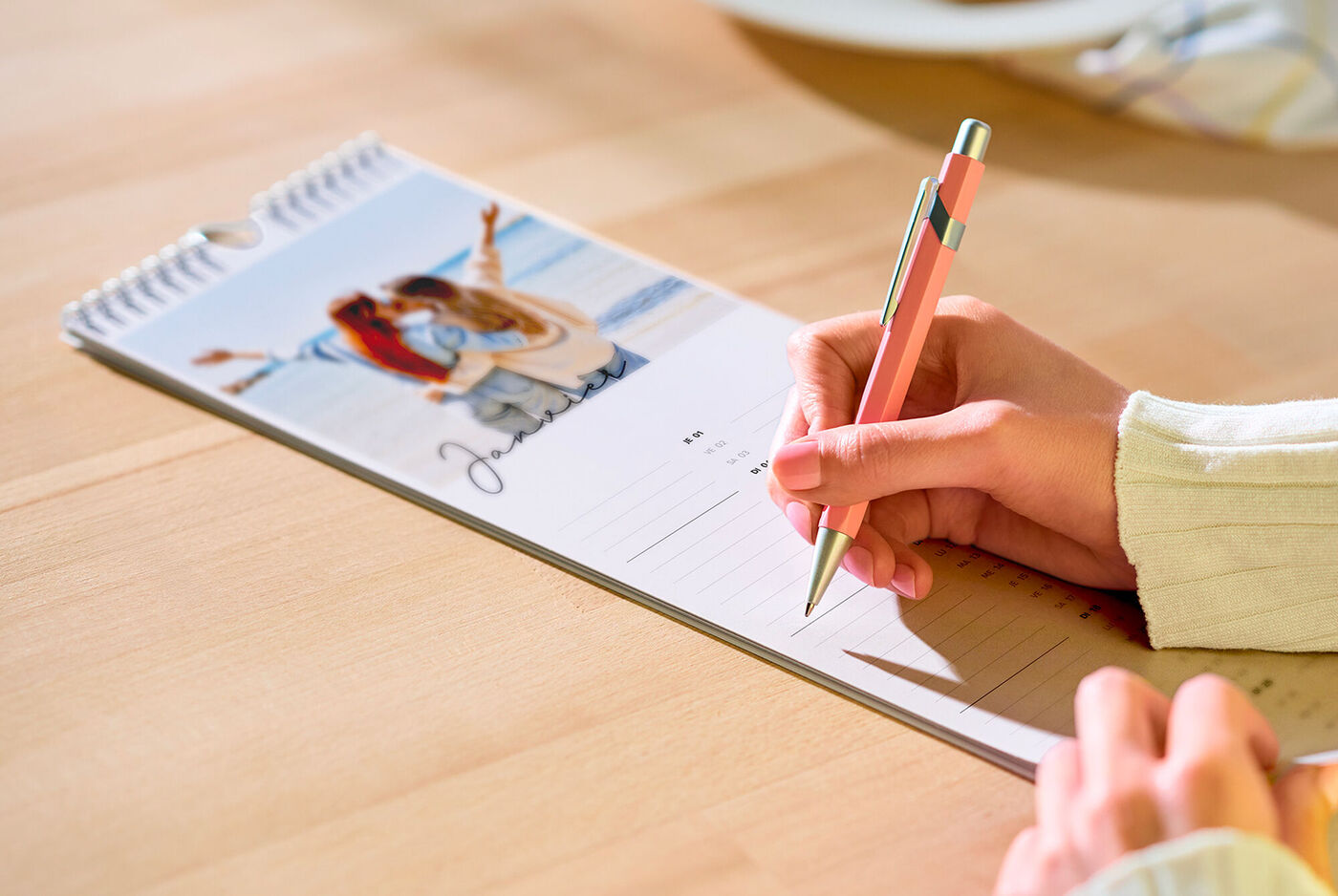 Calendario planificador para parejas, organiza tu vida en un vistazo.