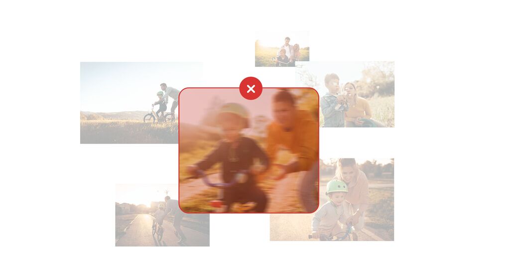 Elimina automaticamente las fotos borrosas