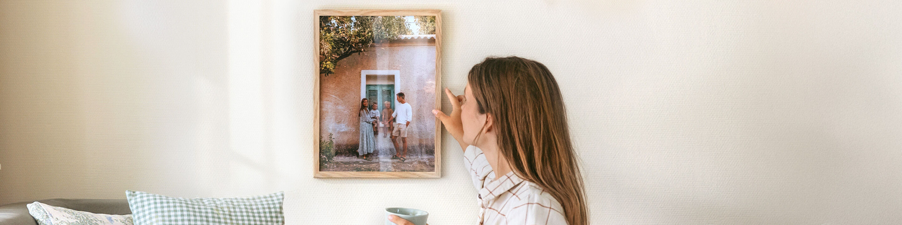 Cuadros personalizados CEWE: posters, lienzos y fotos impresas directamente sobre diferentes materiales de máxima calidad.