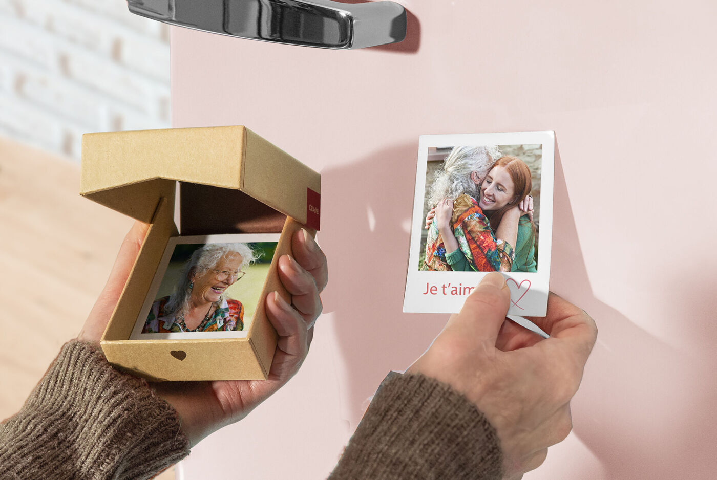 Imanes retro personalizados con tus mejores fotos. Decora tu nevera con buenos momentos.