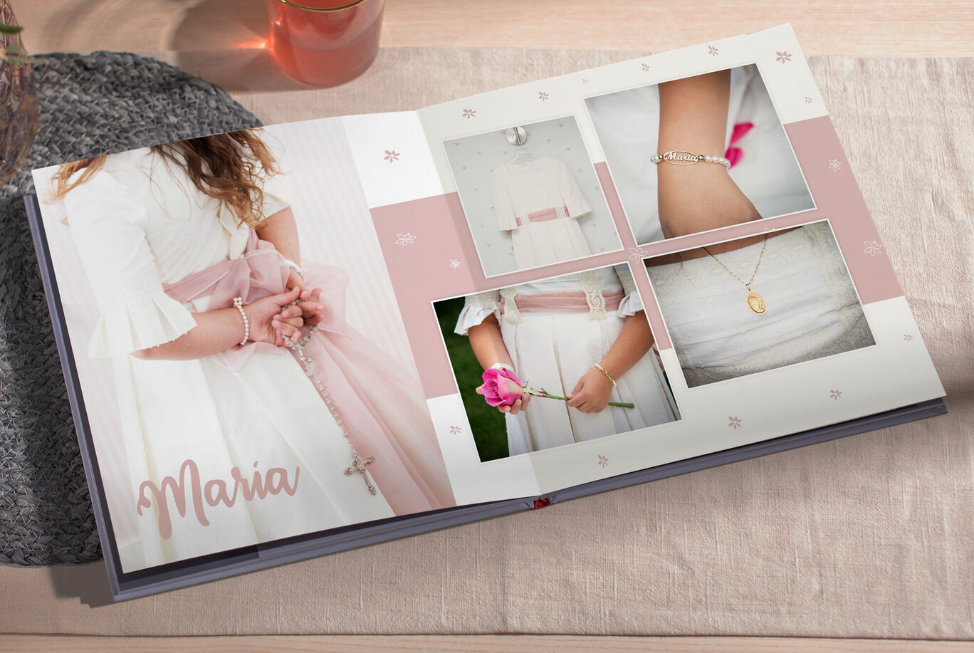 álbumes de fotos para comuniones