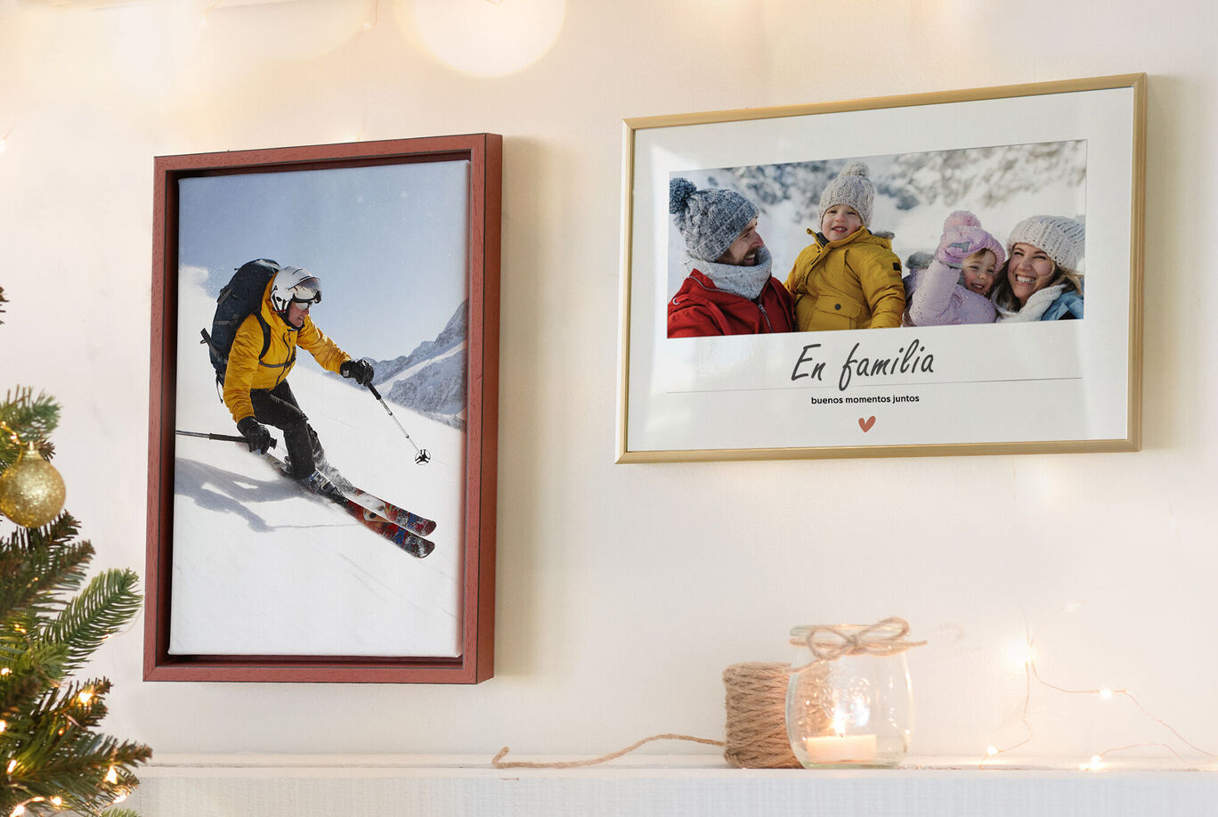 cuadros personalizados CEWE. Decora tu pared con los mejores recuerdos en gran tamaño.