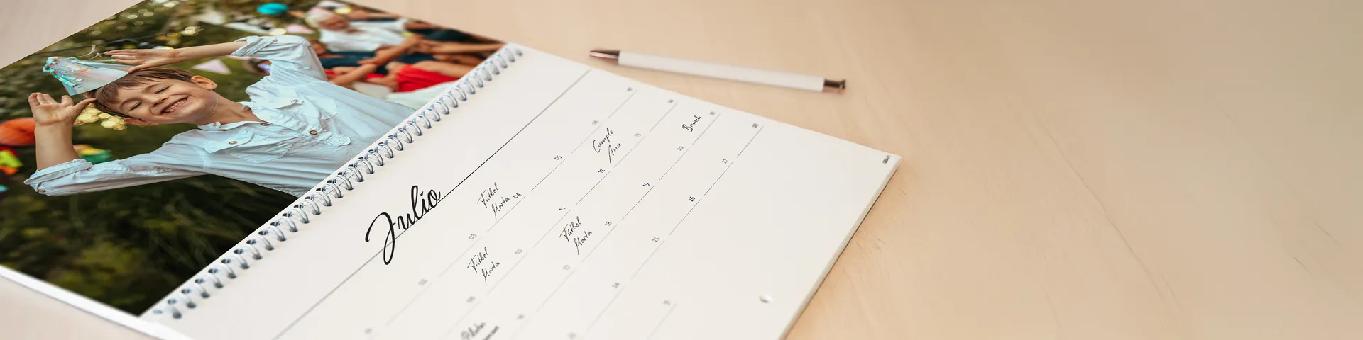 Calendario de pared A4