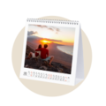 calendarios de mesa personalizables con fotos