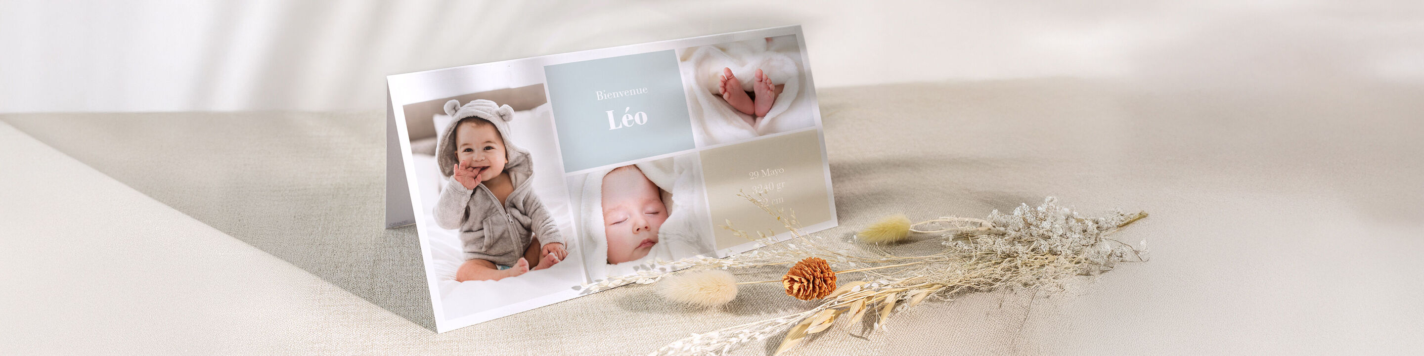 Tarjetas personalizadas para eventos y ocasiones especiales como nacimientos, comuniones, bodas, cumpleaños, etc.