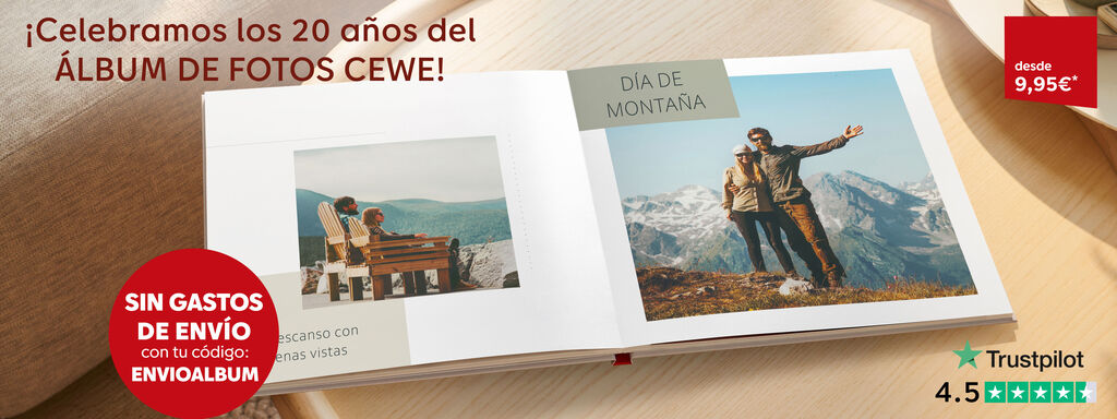 crea tu álbum de fotos digital personalizado
