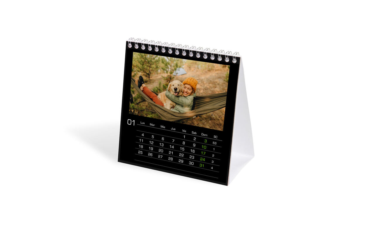 Calendario mesa cuadrado 003