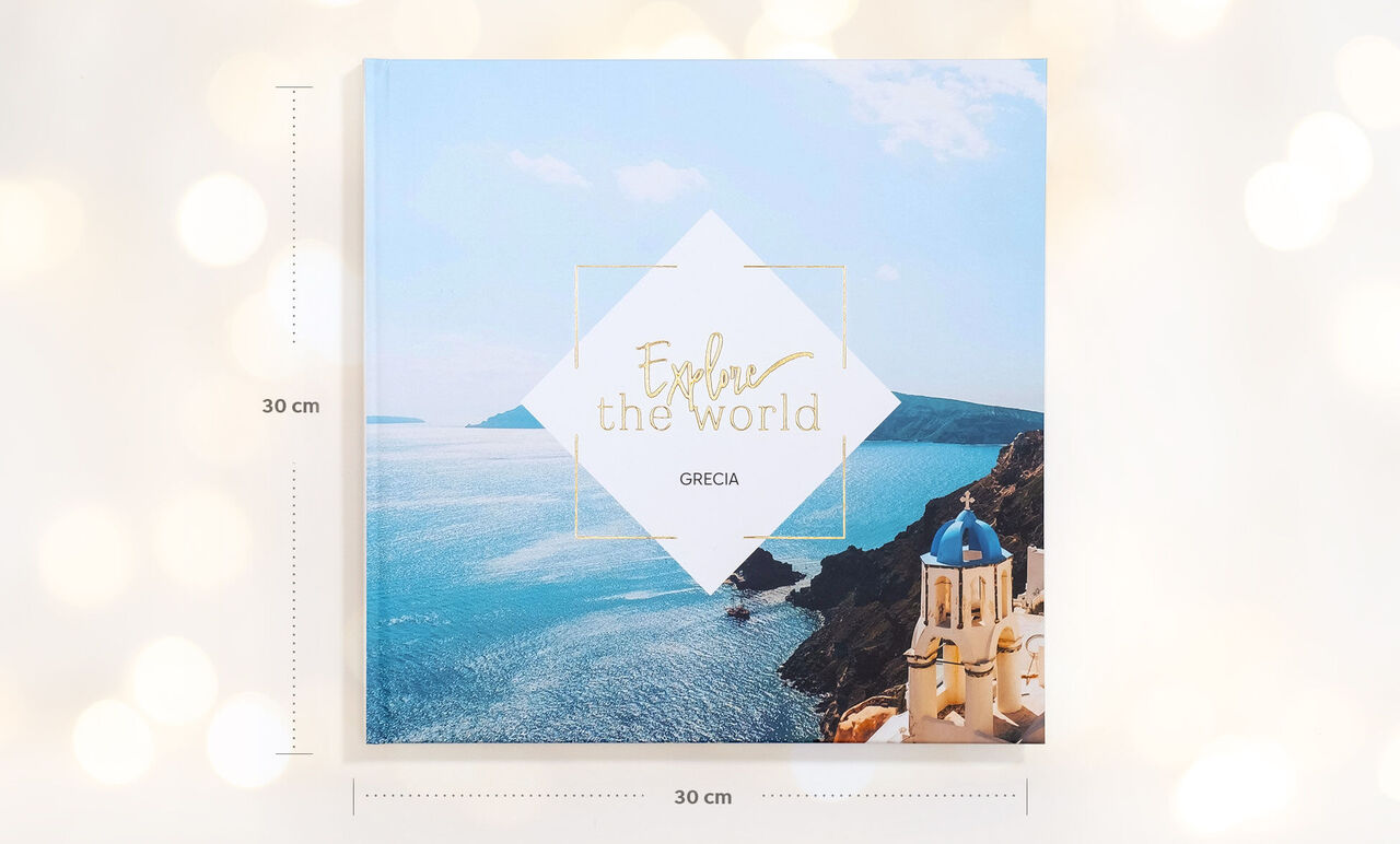 álbum cewe xl cuadrado tamaño 30x30 cm.