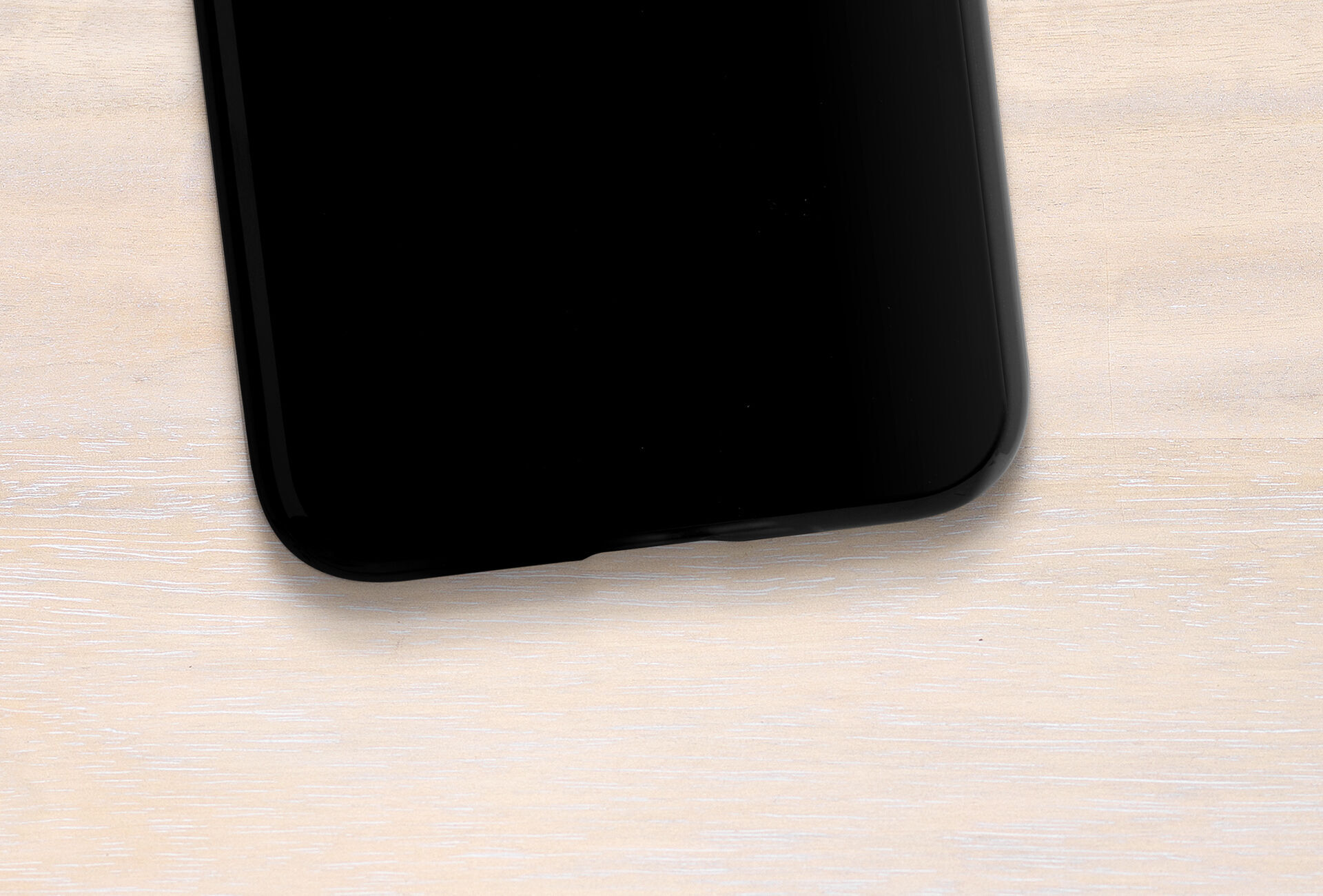 Funda de móvil personalizada rígida negra