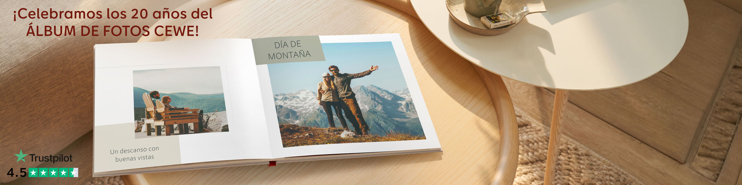 crea tu álbum de fotos digital con CEWE