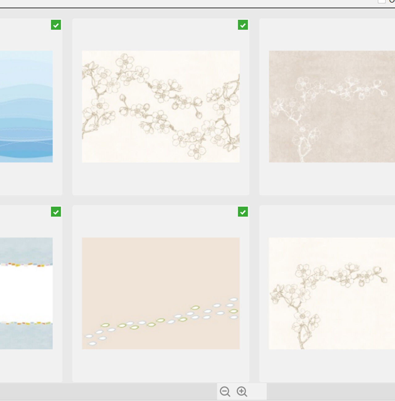 Selección de patrones de fondo creativos para productos fotográficos.