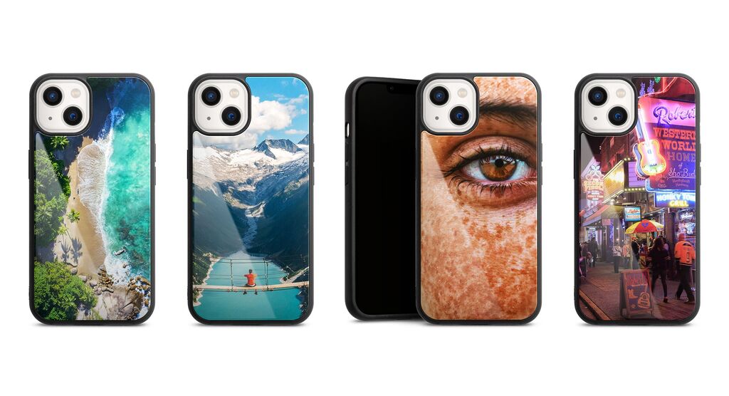 Cuatro fundas de teléfono diferentes muestran diseños impresionantes