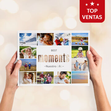 álbum de fotos grande horizontal.