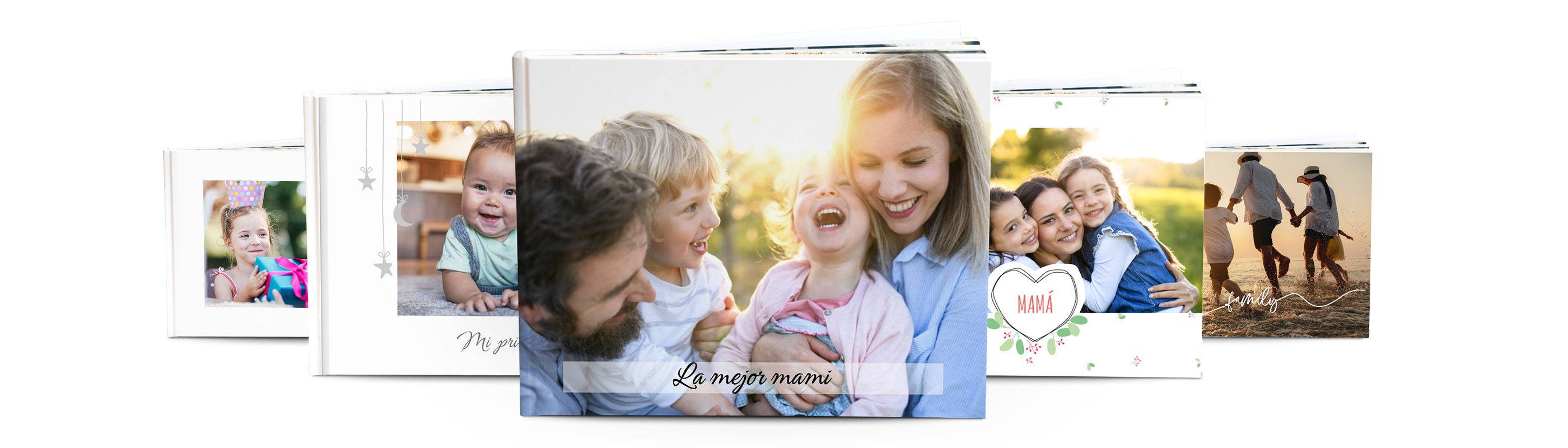 Plantillas creativas para hacer un regalo original en el Día de la Madre, un álbum de fotos lleno de emoción y recuerdos inolvidables.