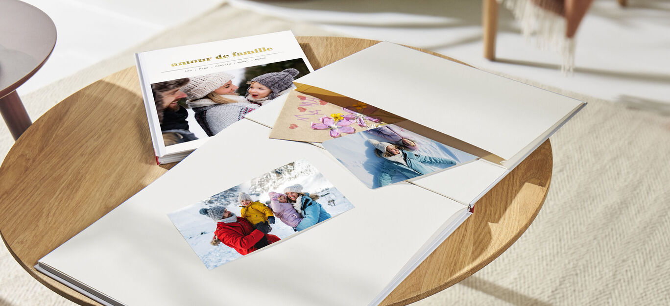 Compartimento de recuerdos para tu álbum de fotos