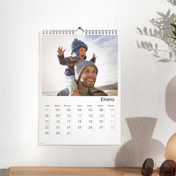 Calendario personalizado para pared A4 vertical