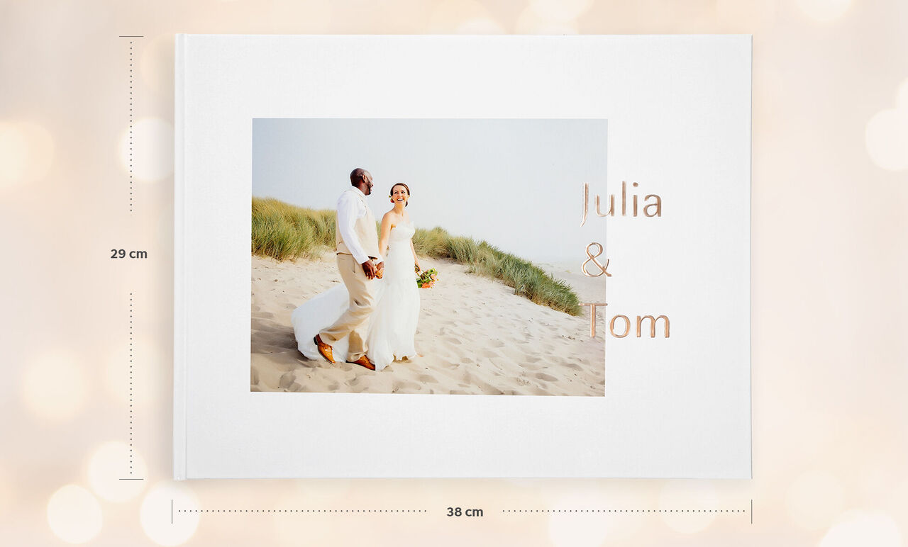 Álbum cewe xxl horizontal tamaño 26x38 cm.