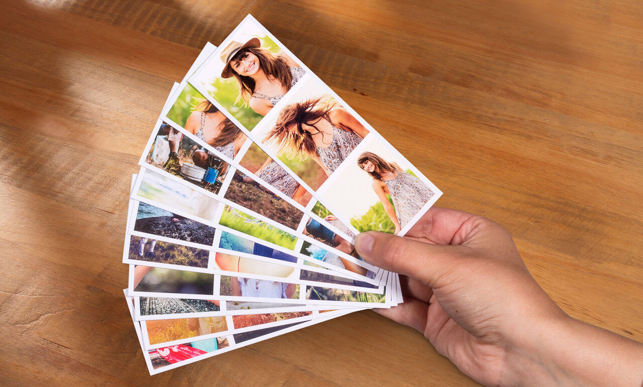 Tiras de Fotos al Momento en Tienda