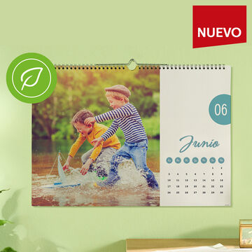 Calendario personalizado para pared papel 100% reciclado