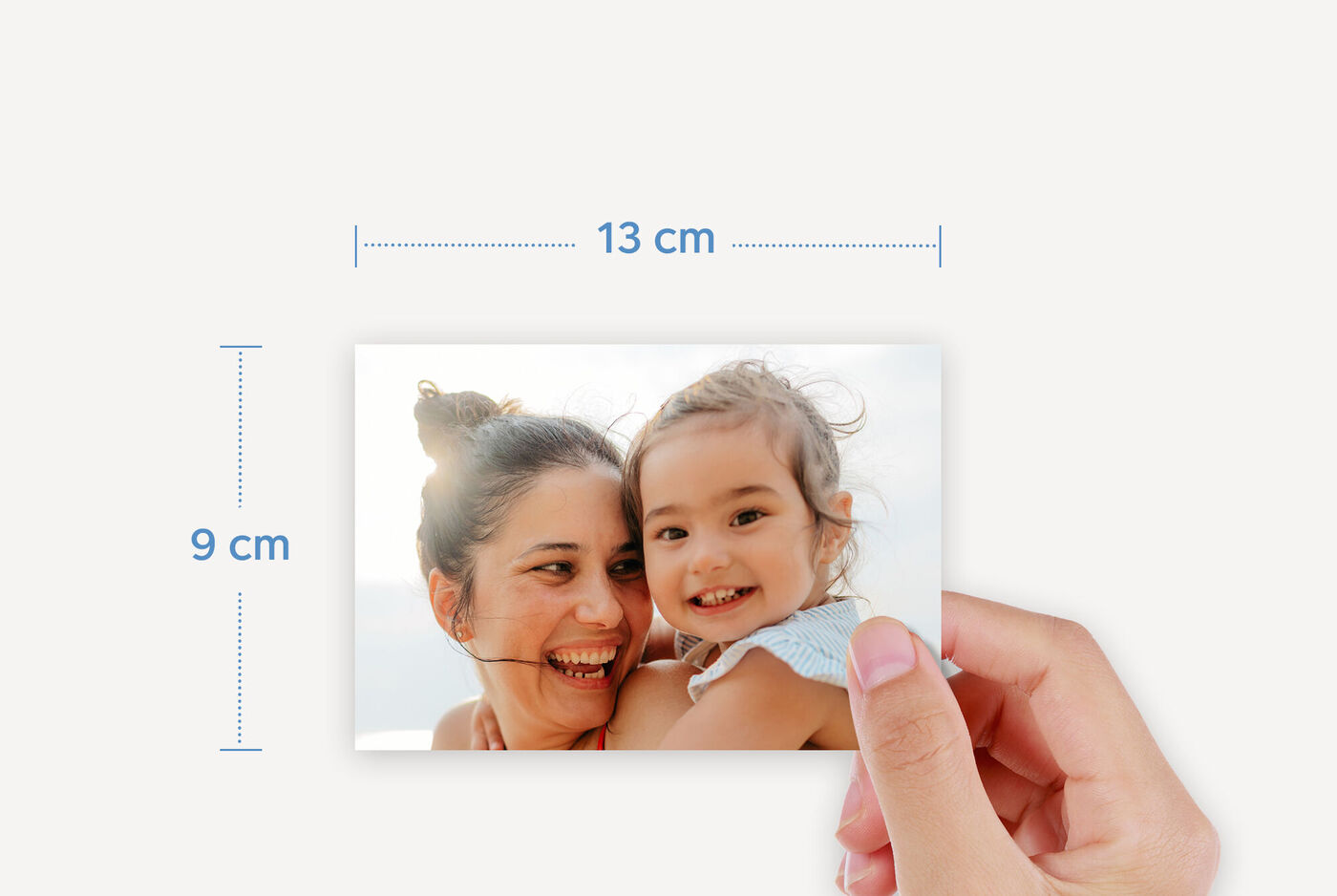 tamaño para tus fotos 9x13 cm