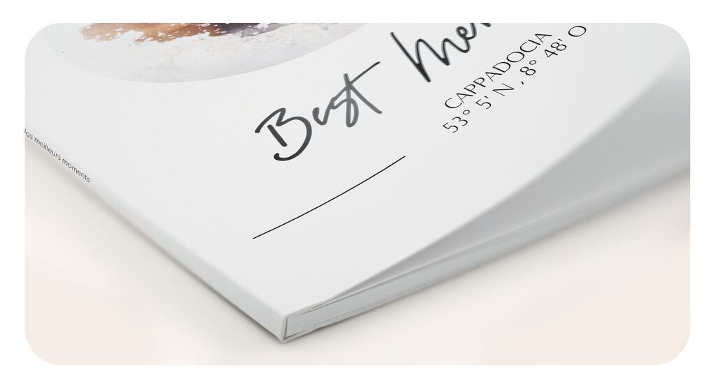 Tapa blanda para álbum de fotos digital