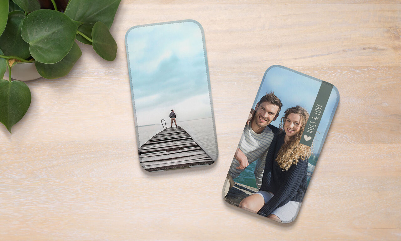 funda movil personalizada polipiel apertura superior 4