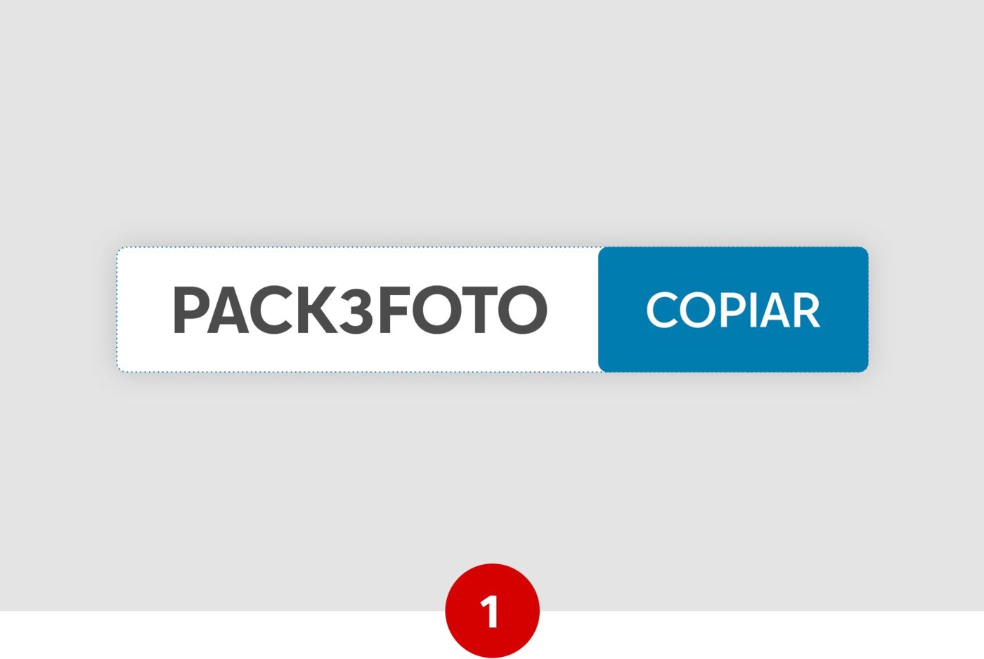 Ilustración código Pack3Foto en el que se puede copiar y pegar