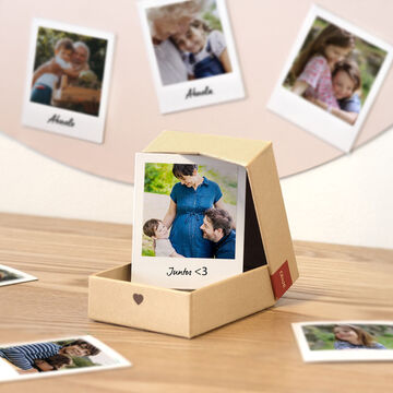 Imanes personalizados con fotos, ideal para ponerlos en la nevera.