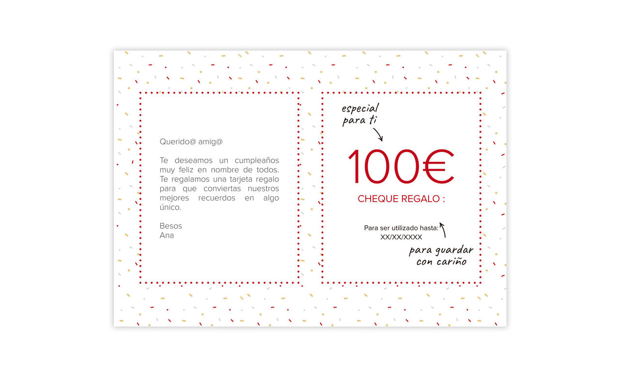 Cheque regalo CEWE