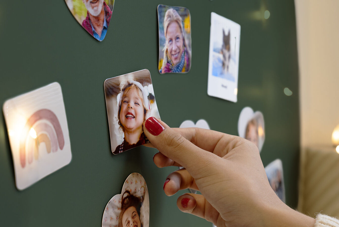 imanes con fotos, decora tu nevera con los imanes con fotos familiares.