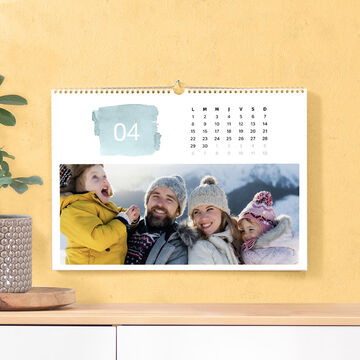 Calendario personalizado para pared A3 horizontal