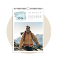 calendarios de pared personalizables con fotos